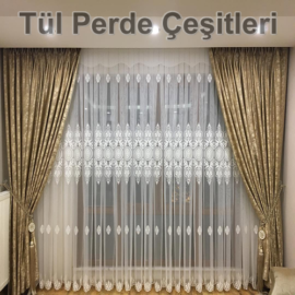Tül Perde Çeşitleri